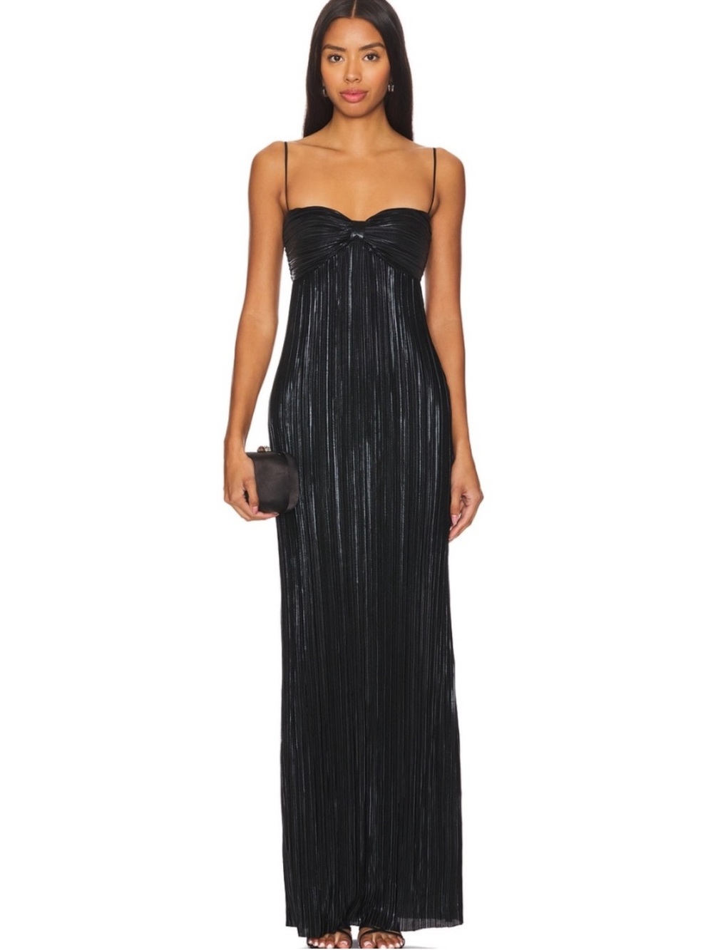 Lovers and Friends Mya Gown in Black